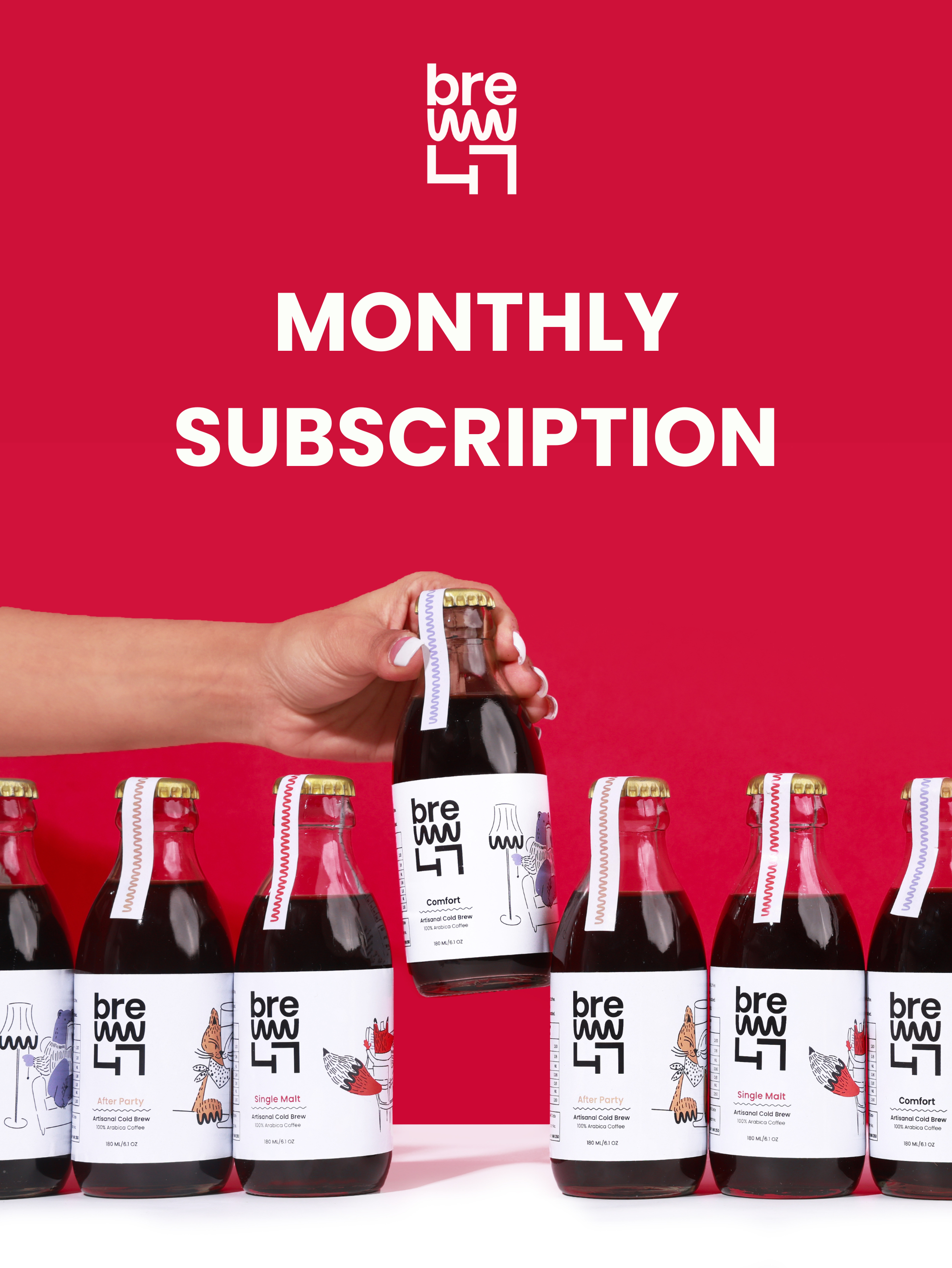 Breww 47 Cold Brew - Monthly Subscription