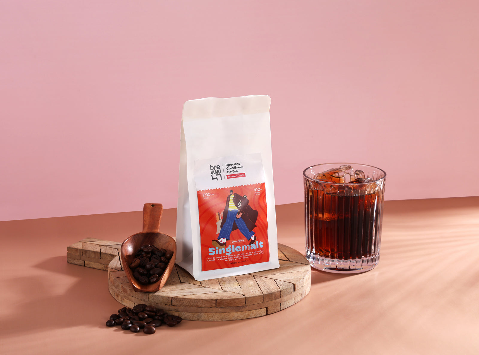 Brew Ready | Single Malt | Specialty Ground Coffee For Cold Brew