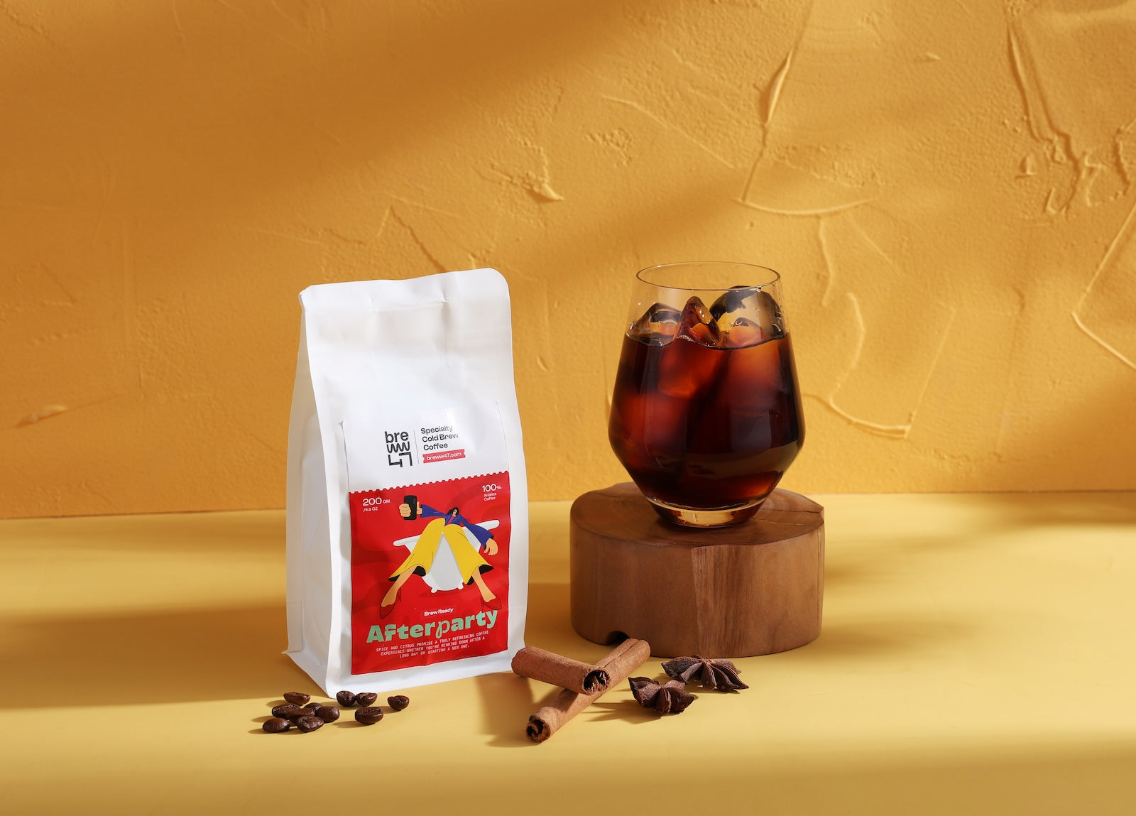 Brew Ready | After Party | Specialty Ground Coffee For Cold Brew