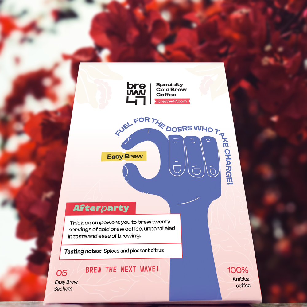 Easy Brew | After Party | Specialty Cold Brew Coffee bags