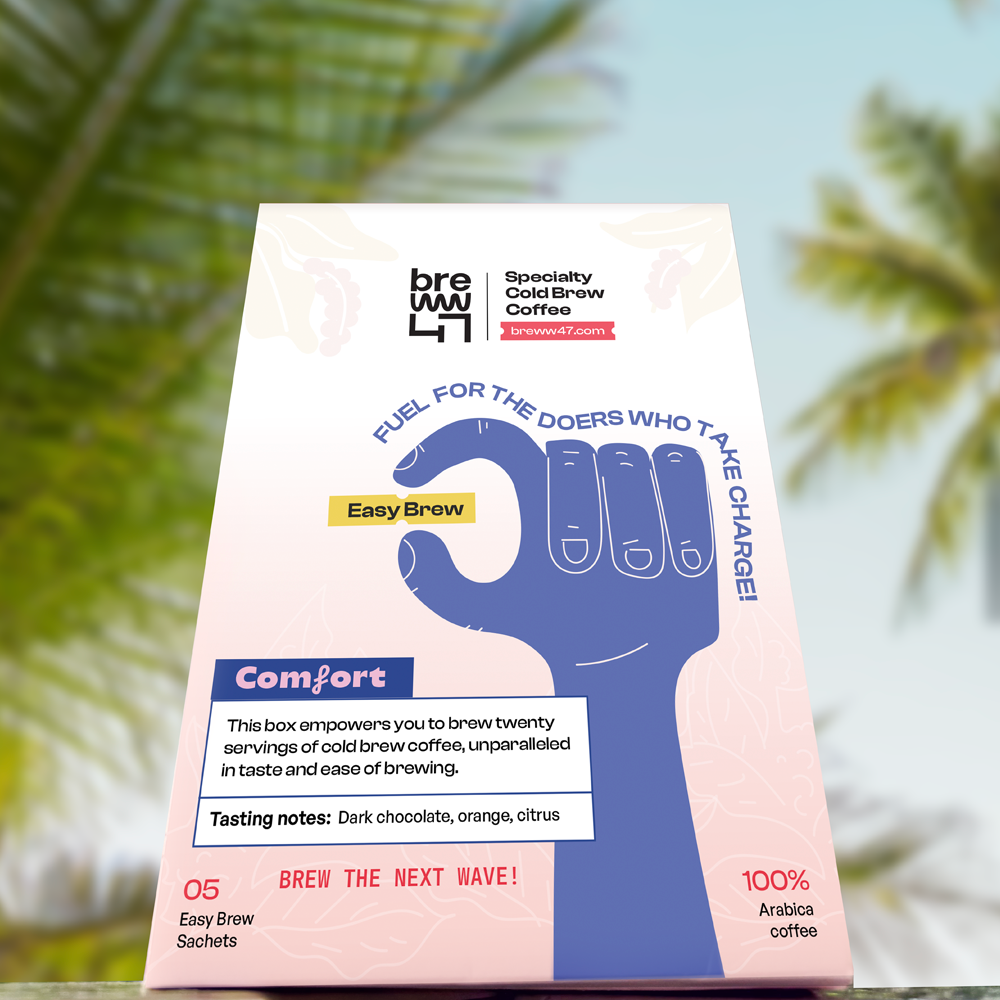 Easy Brew | Comfort | Specialty Cold Brew Coffee bags