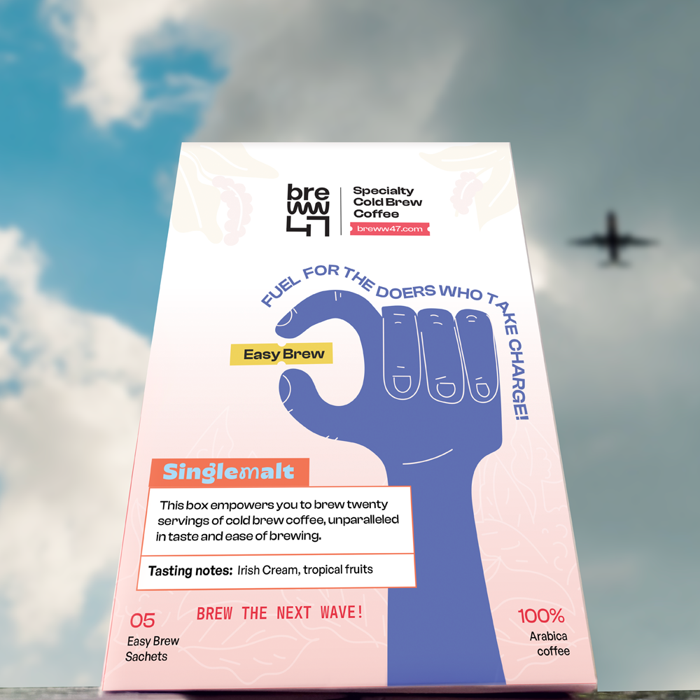 Easy Brew | Single Malt | Specialty Cold Brew Coffee bags